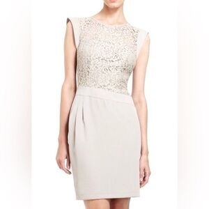 BCBG. Lace Dress. Aimee. Pumice. Size 10